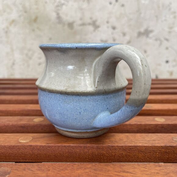 Vintage Overland Pottery Blue Ceramic Coffee/Tea Mug Studio Pottery - Picture 4 of 5